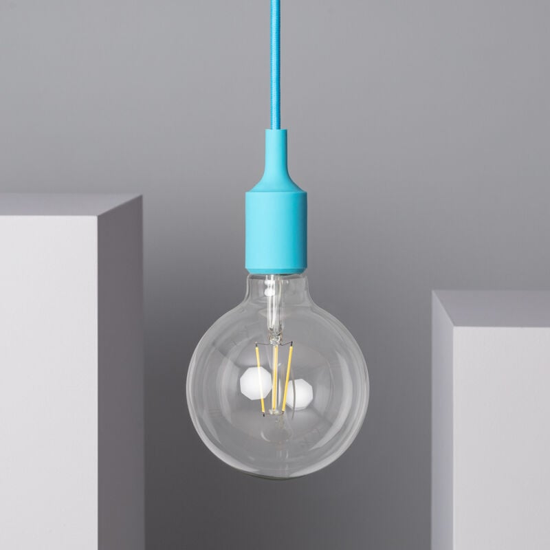 foto del prodotto lampada a sospensione rubik turchese