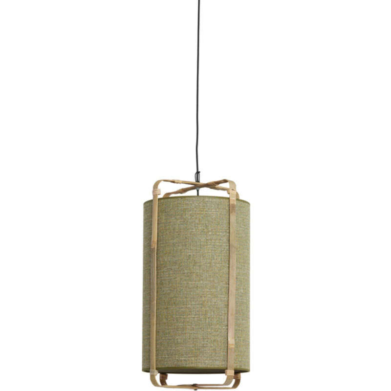 foto del prodotto lampada a sospensione sendai verde bamb light living