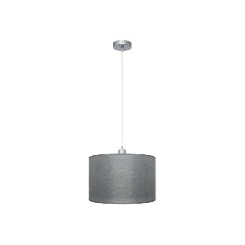 foto del prodotto lampada a sospensione serie axel argento 1xe27 regx30d de fabrilamp