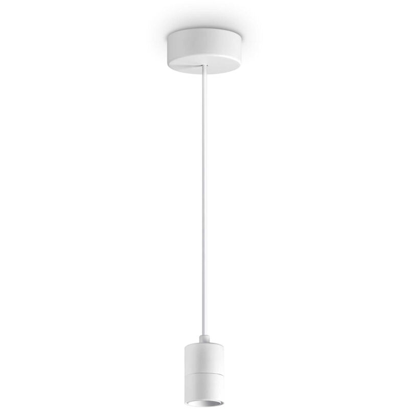 foto del prodotto lampada a sospensione set metallo bianco 1 luce e27