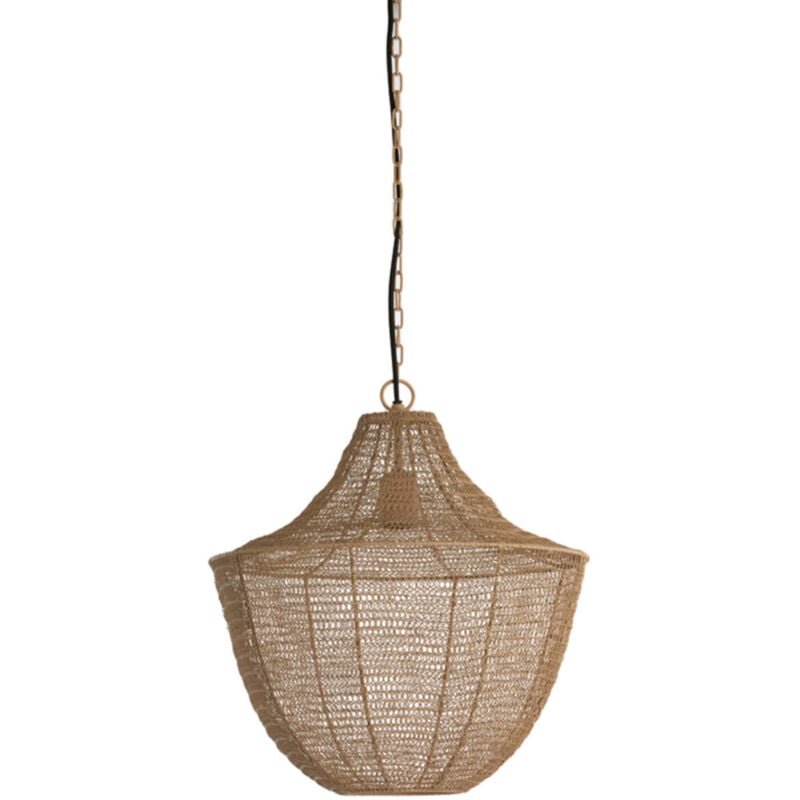 foto del prodotto lampada a sospensione sharika marrone light living