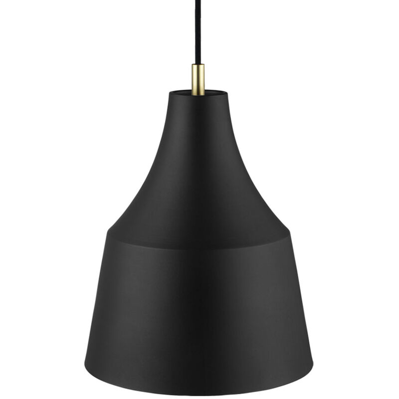 foto del prodotto lampada a sospensione soggiorno illuminazione sala da pranzo faretto a soffitto nero lampada a sospensione rotonda nordlux 84223003