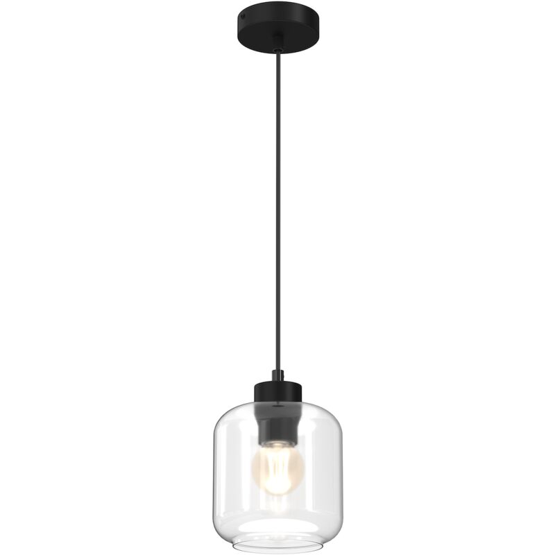 foto del prodotto lampada a sospensione sombra clear 1xe27