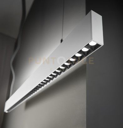 foto del prodotto lampada a sospensione steel sp wide wh 3000k