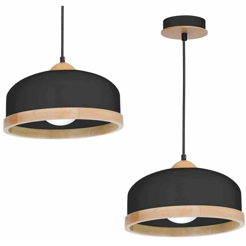 foto del prodotto lampada a sospensione studio black 1xe27