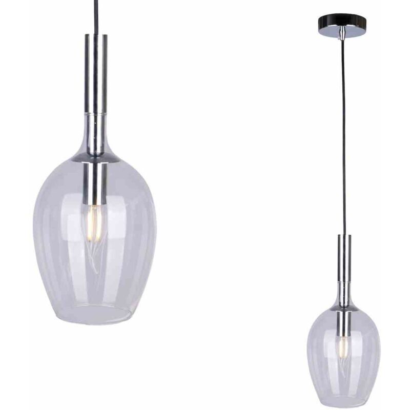 foto del prodotto lampada a sospensione tango clear 1xe14