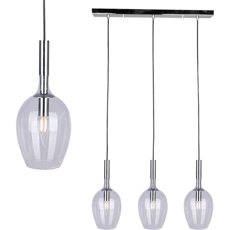 foto del prodotto lampada a sospensione tango clear 3xe14