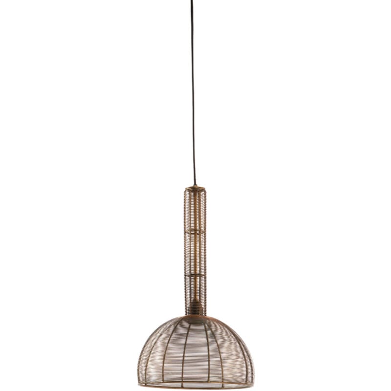 foto del prodotto lampada a sospensione tartu bronzo metallo light living