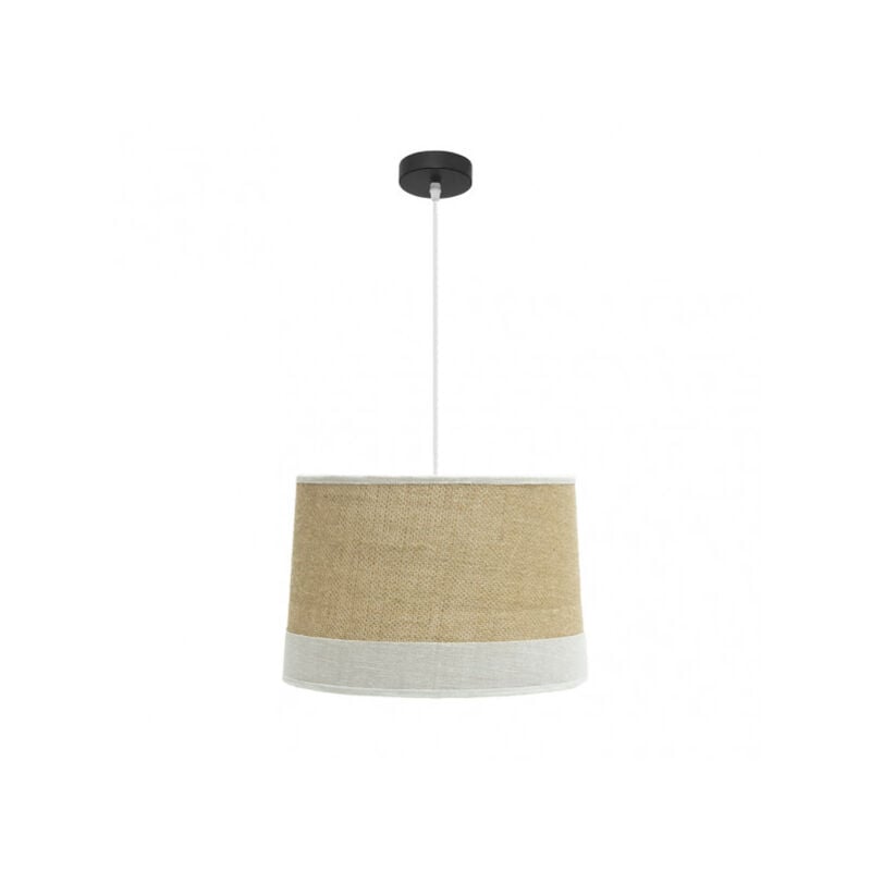 foto del prodotto lampada a sospensione tietar 1xe27 sacco bianco regx40x40 cm