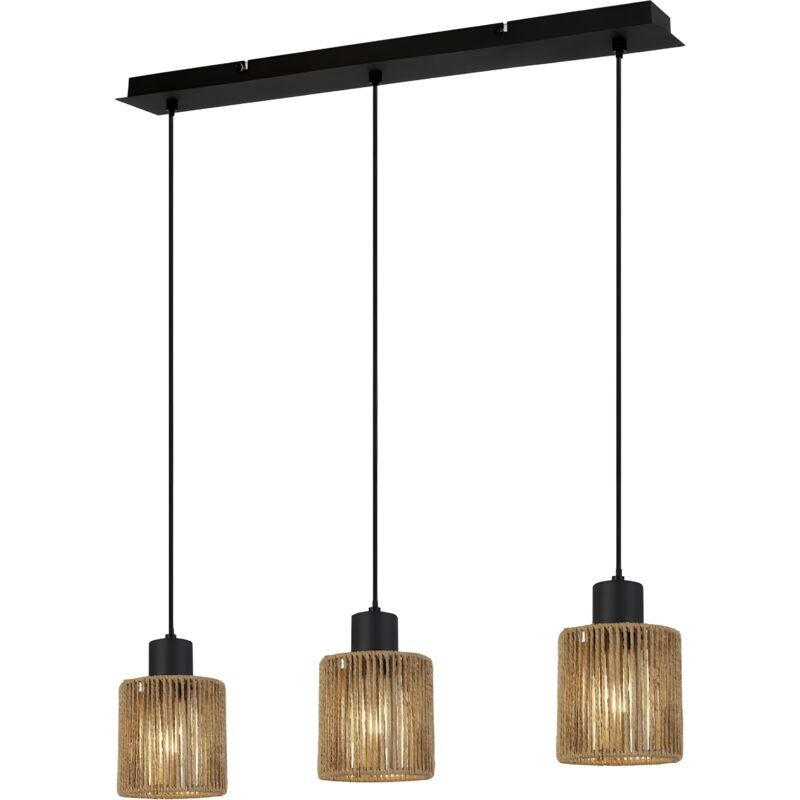foto del prodotto lampada a sospensione toolight app1821 3cp black