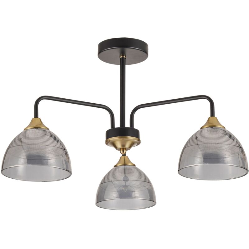 foto del prodotto lampada a sospensione toolight g084 3c black grey