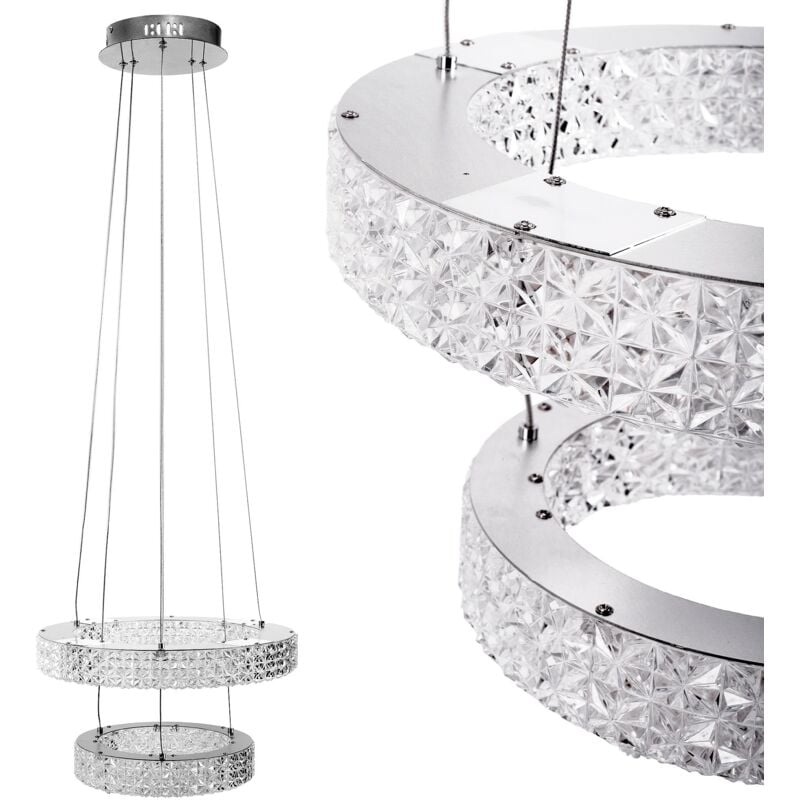 foto del prodotto lampada a sospensione toolight led ms006 cp chrome
