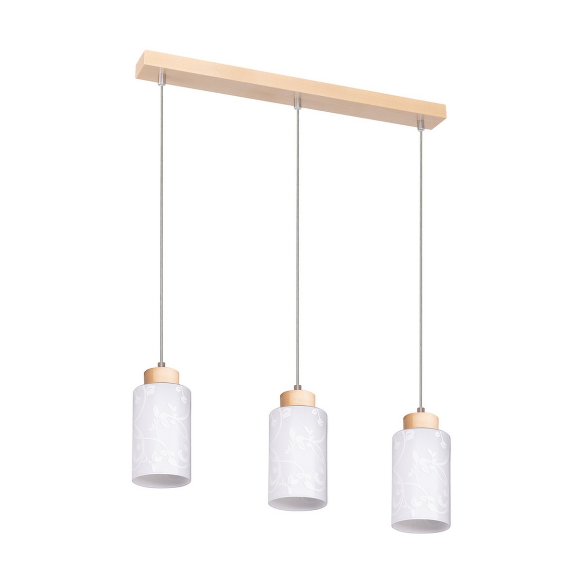 foto del prodotto lampada a sospensione tuela, marrone, legno, 9,5x54x110 cm, epikasa