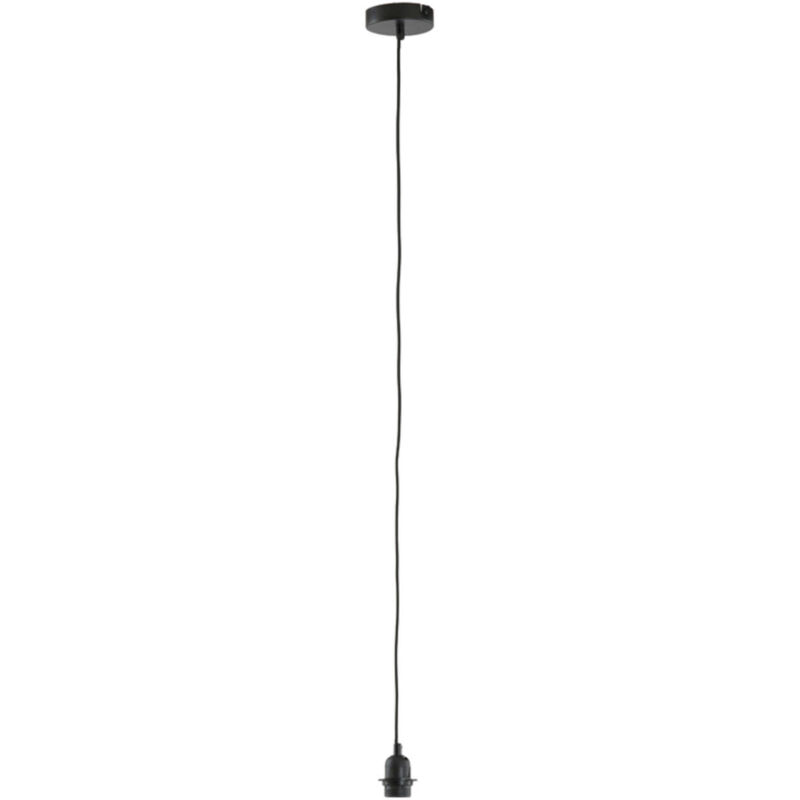 foto del prodotto lampada a sospensione viggo nero metallo light living