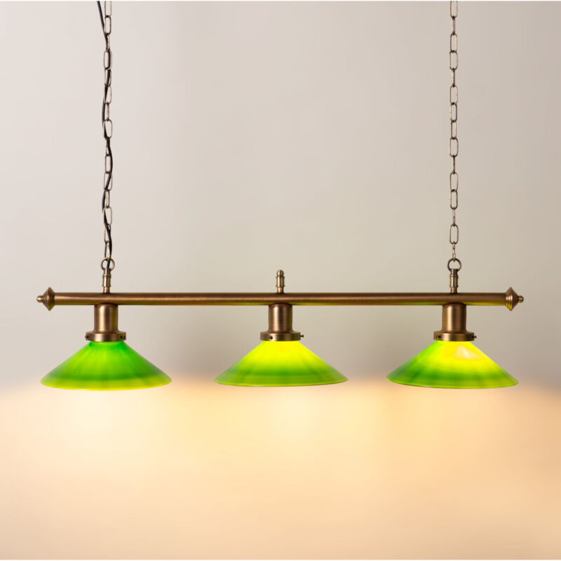 foto del prodotto lampada a sospensione vintage banquero 3 x e27