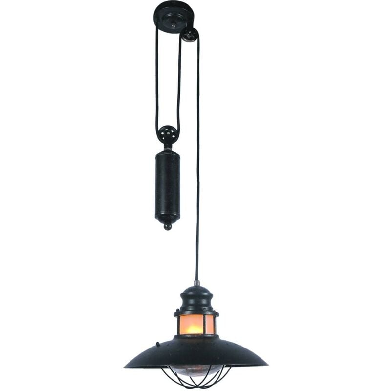foto del prodotto lampada a sospensione vintage coal pendant .