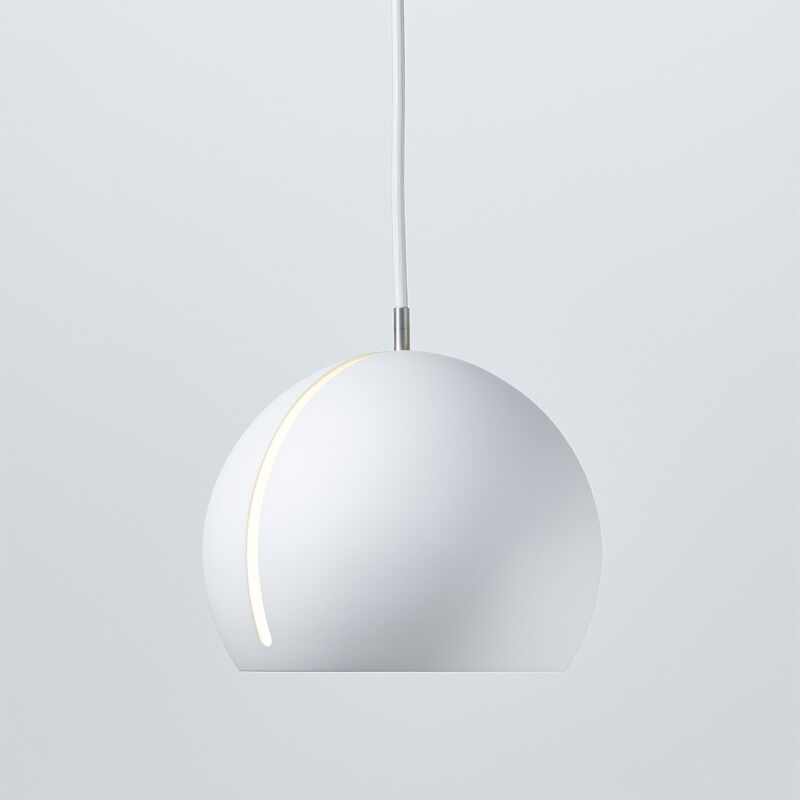 foto del prodotto lampada a sospensione vintage industriale lampadario da soffitto metallo plafoniere da ufficio regolabile bianco