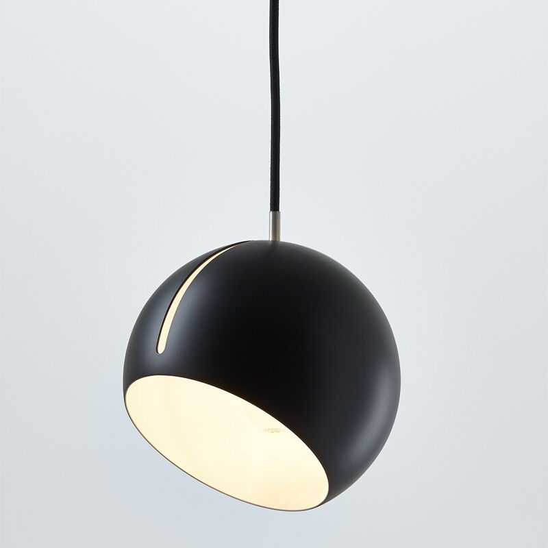 foto del prodotto lampada a sospensione vintage industriale lampadario da soffitto metallo plafoniere da ufficio regolabile nero