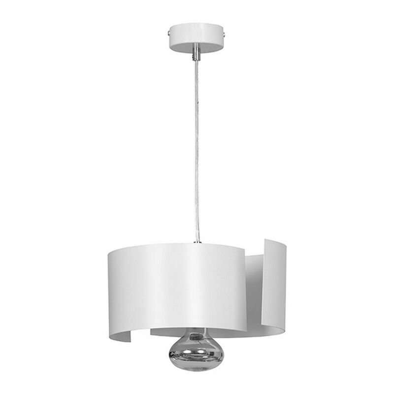 foto del prodotto lampada a sospensione vixon, acciaio verniciato a polvere, bianco, 30x100x30 cm