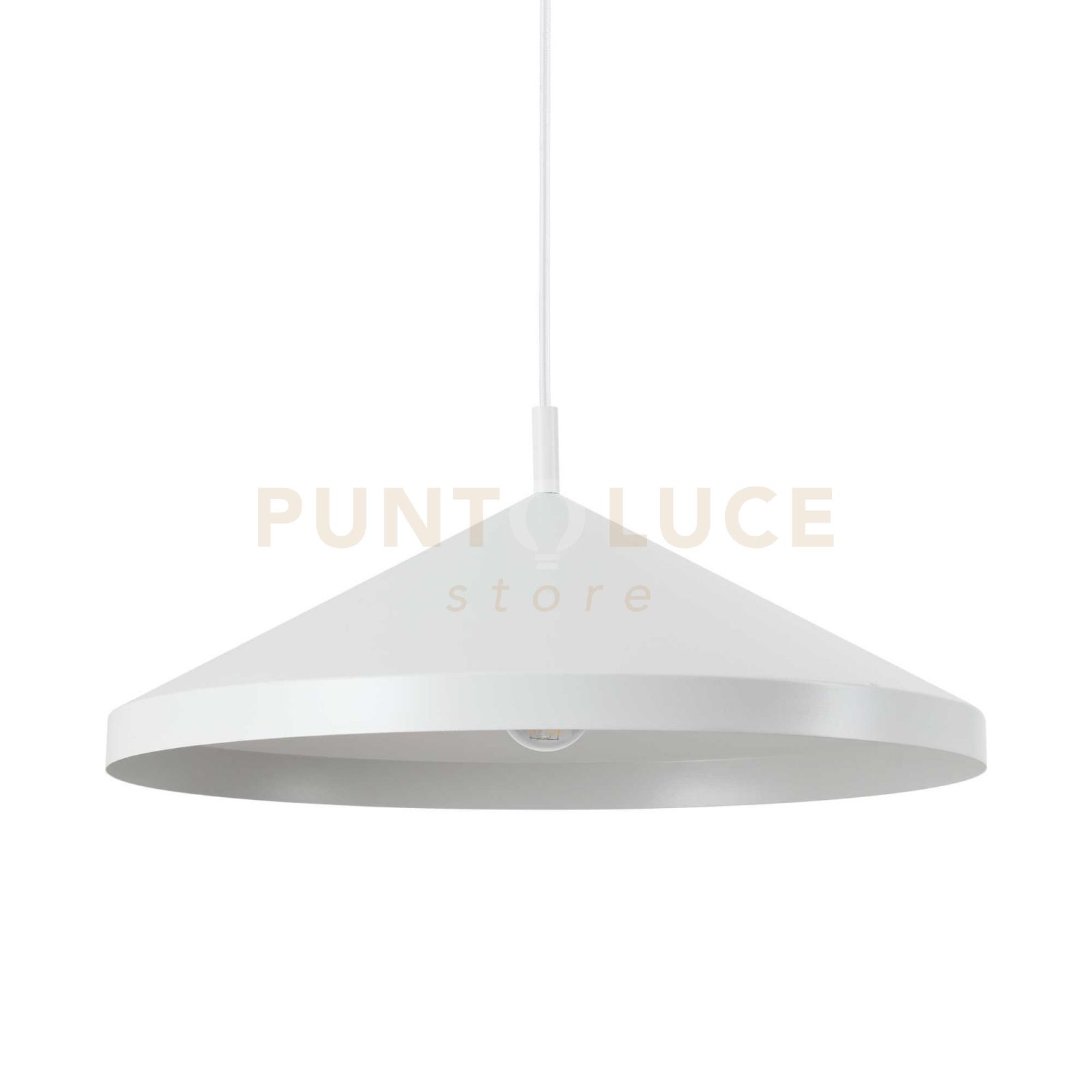 foto del prodotto lampada a sospensione yurta sp1 d50 bianco