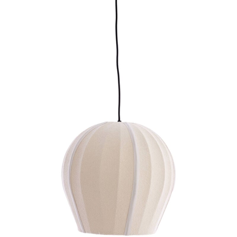 foto del prodotto lampada a sospensione zagori beige tessile light living