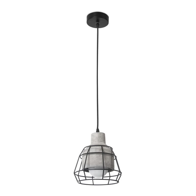 foto del prodotto lampada a sospensioni per interni king e27 15w cemento 527lm forlight