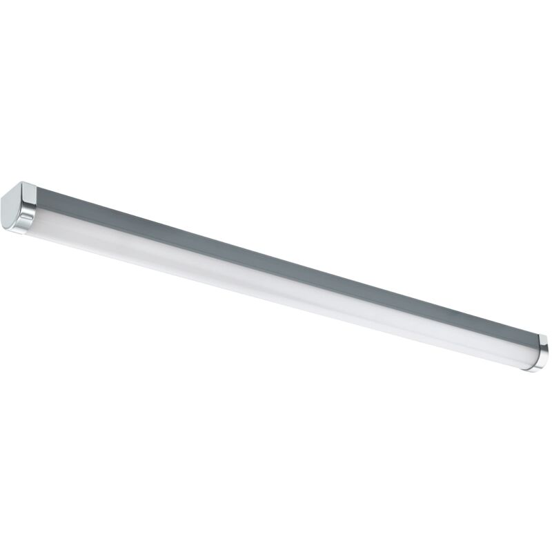 foto del prodotto lampada a specchio a led tragacete 1, a luce singola in plastica, illuminazione da bagno, in metallo, resistente all umidit , ip 44, l 77 cm eglo