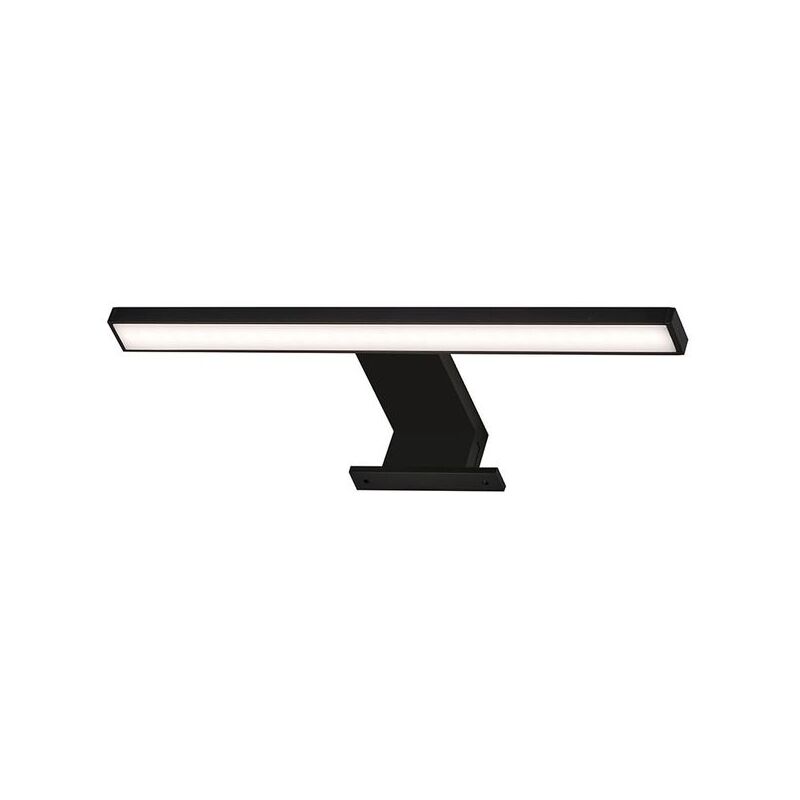foto del prodotto lampada a specchio led lampada a specchio ip44 5 w nero metallo plastica briloner