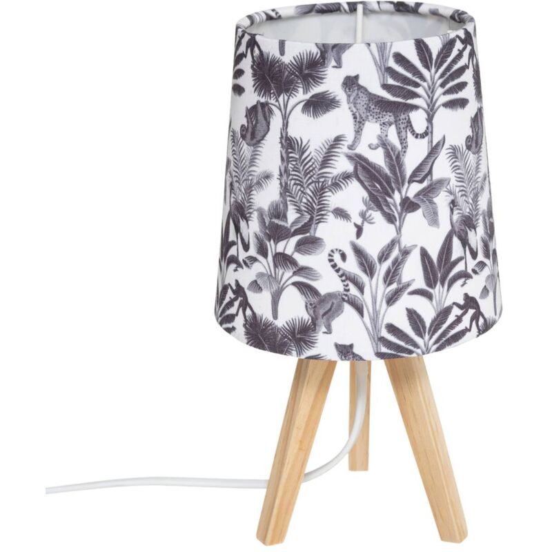 foto del prodotto lampada a treppiede per bambini jungle h24cm atmosphera cr ateur d int rieur