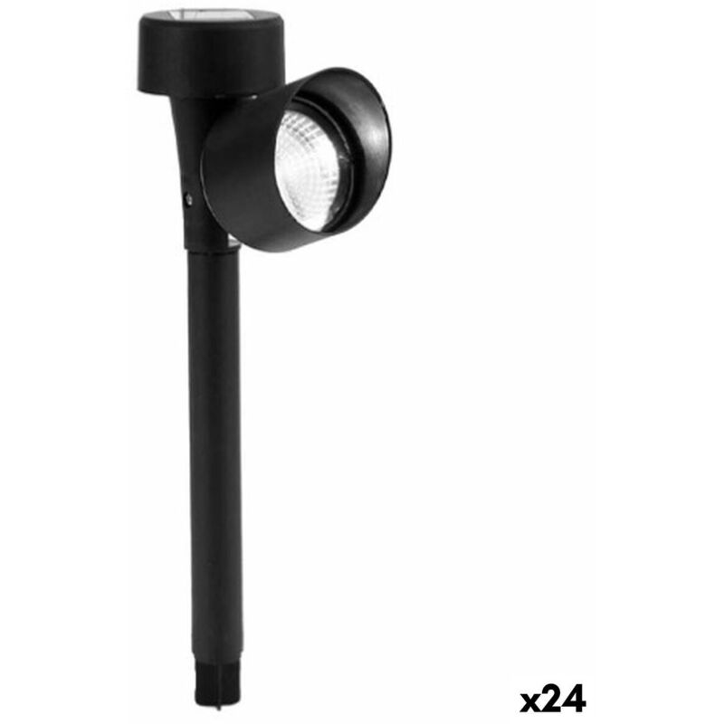 foto del prodotto lampada ad energia solare ibergarden bh18057 nero 12 x 26 x 5,5 cm 24 unit 
