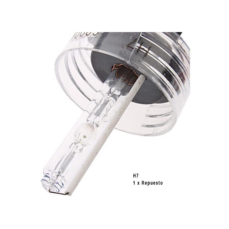 foto del prodotto lampada allo xeno di ricambio per auto 6000k h7