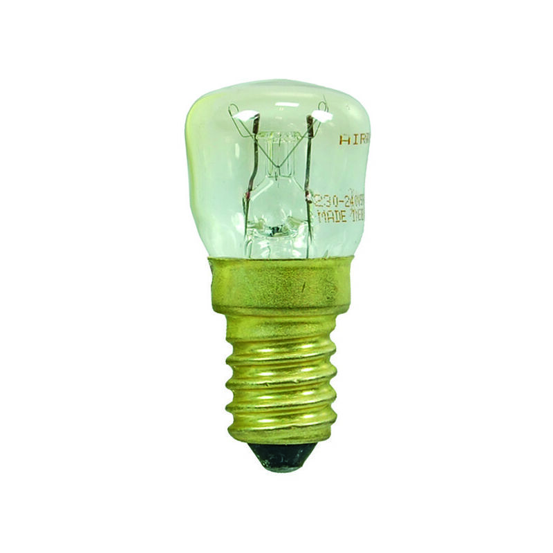 foto del prodotto lampada alogena a pera per forno 300 15w e14 2700 k calda 100 lm chiara