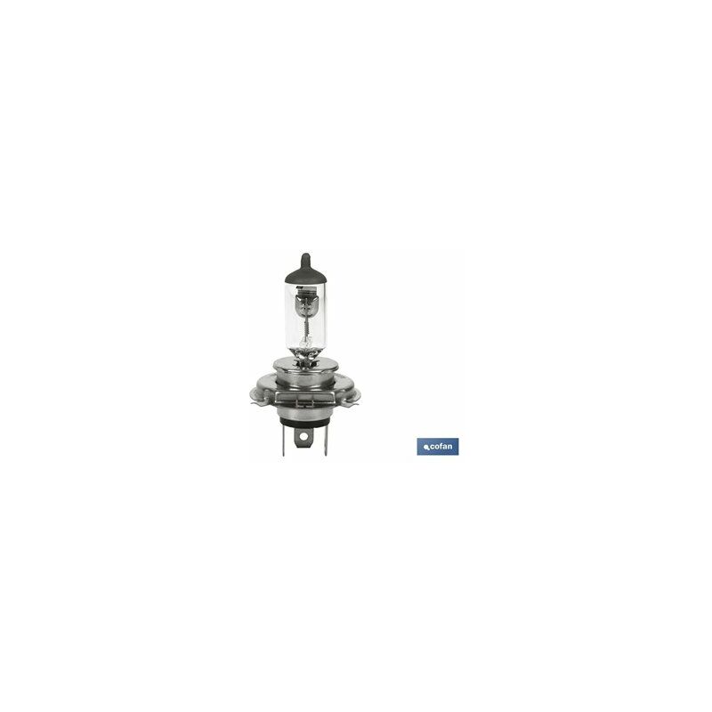 foto del prodotto lampada alogena cofan h4 p43t 24v 75 70w