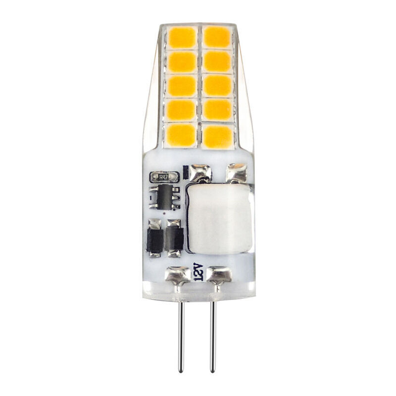 foto del prodotto lampada alogena g4 12v, 4w 20led, ac dc 12v lampadina bianca non dimmerabile senza sfarfallio per camera da letto, soggiorno, cucina, giardino,