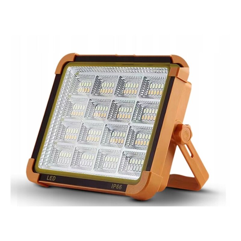 foto del prodotto lampada alogena portatile a led solare portatile 200w