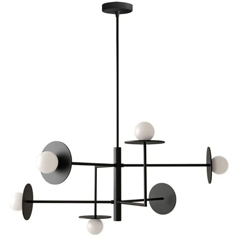 foto del prodotto lampada app1668 6cp black