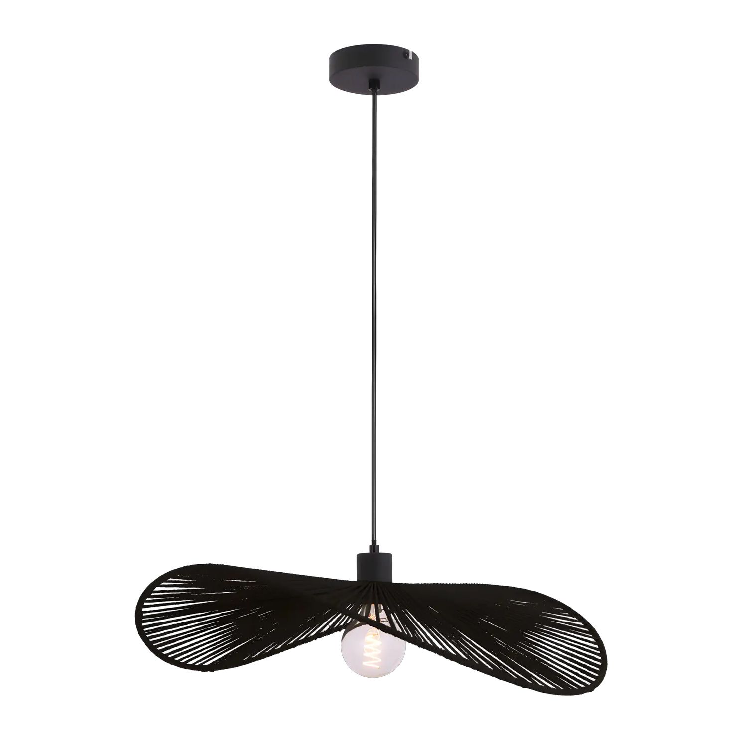 foto del prodotto lampada app1831-1cp black