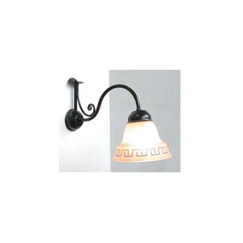 foto del prodotto lampada applique atena in ferro battuto lm80v lanterne lampione applique