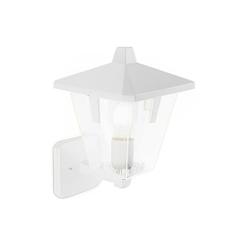 foto del prodotto lampada applique da esterno in alto eureka colore bianco sovil 134 02