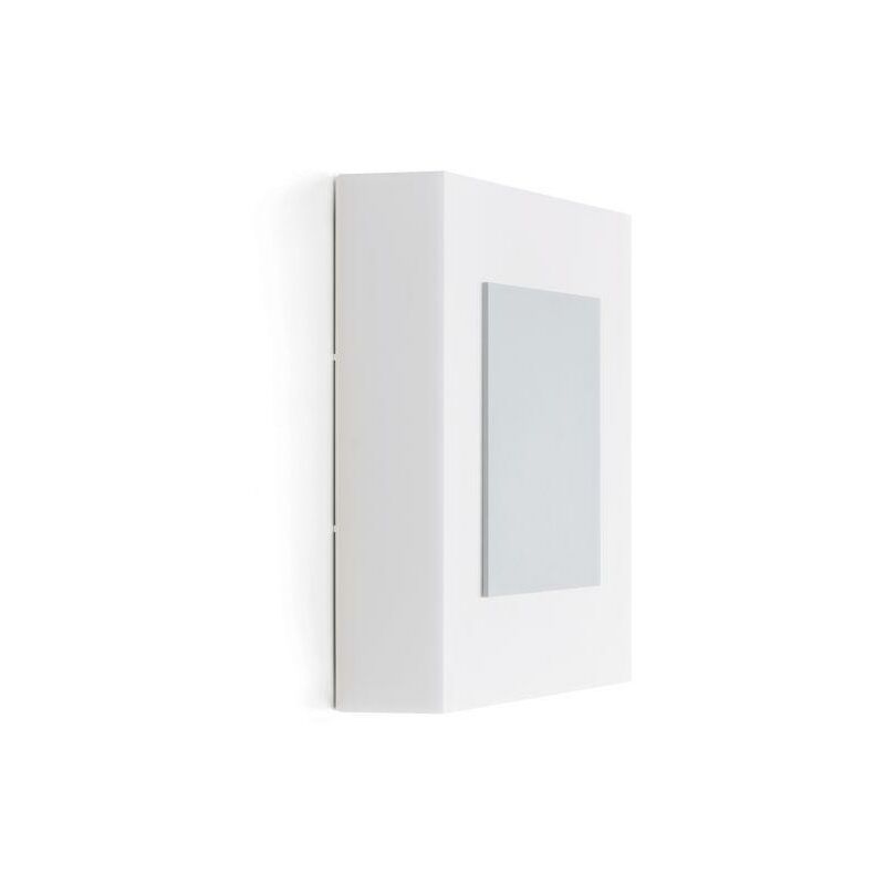 foto del prodotto lampada applique led lombardo art 250 mask, 17w, 2040 lumen, colore luce bianca naturale 4000k, colore decorazione grigio high tech. lom ll116103n