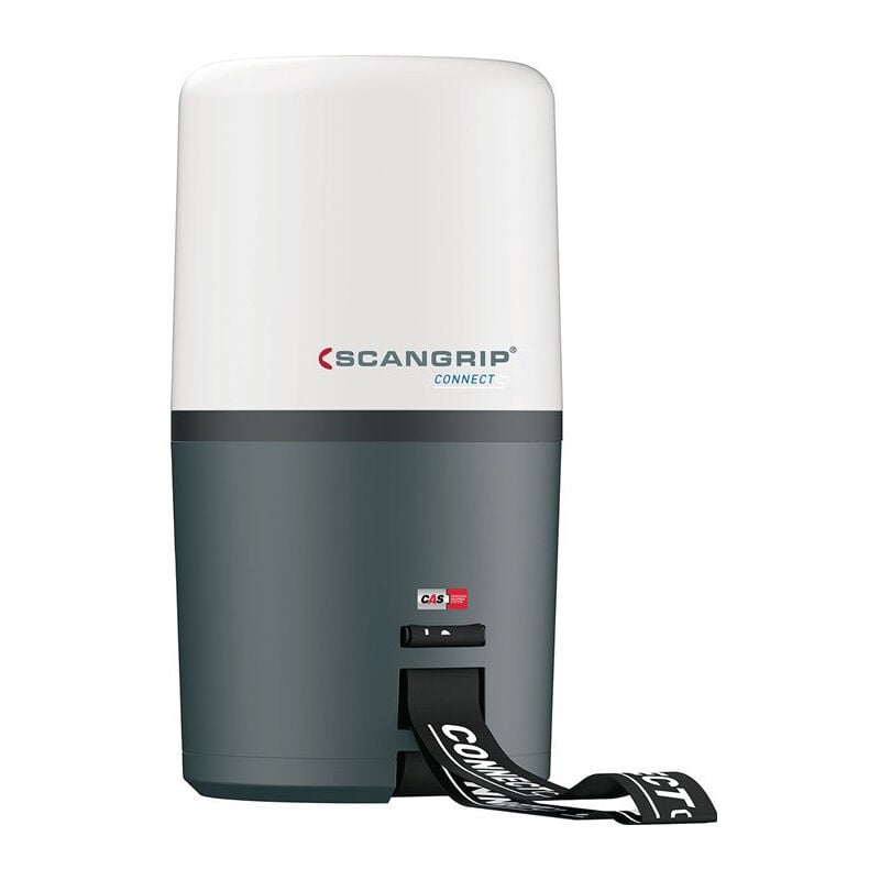 foto del prodotto lampada area 6 connect faro da lavoro a 360 da 6000 lumen per batterie 18 v 20 v scangrip