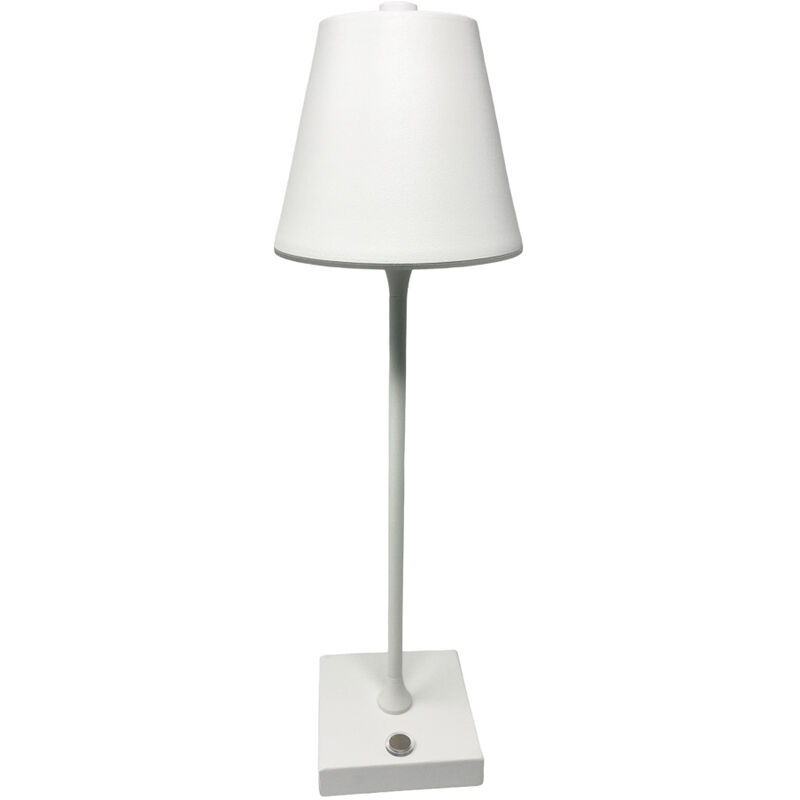 foto del prodotto lampada bistrot touch da tavolo a led ricaricabile usb 10 watt lume decorativo tripla colorazione di luce vari colori
