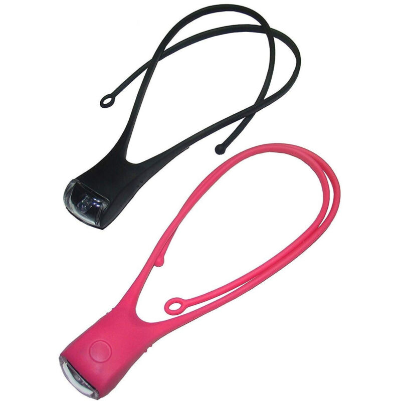foto del prodotto lampada collo ws2176 led segnalatore torcia silicone escursione lettura sport trade shop traesio