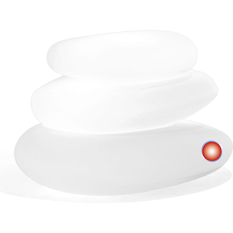 foto del prodotto lampada complemento d arredo giardino 75x62x47 h mod. eden bright led luce rossa