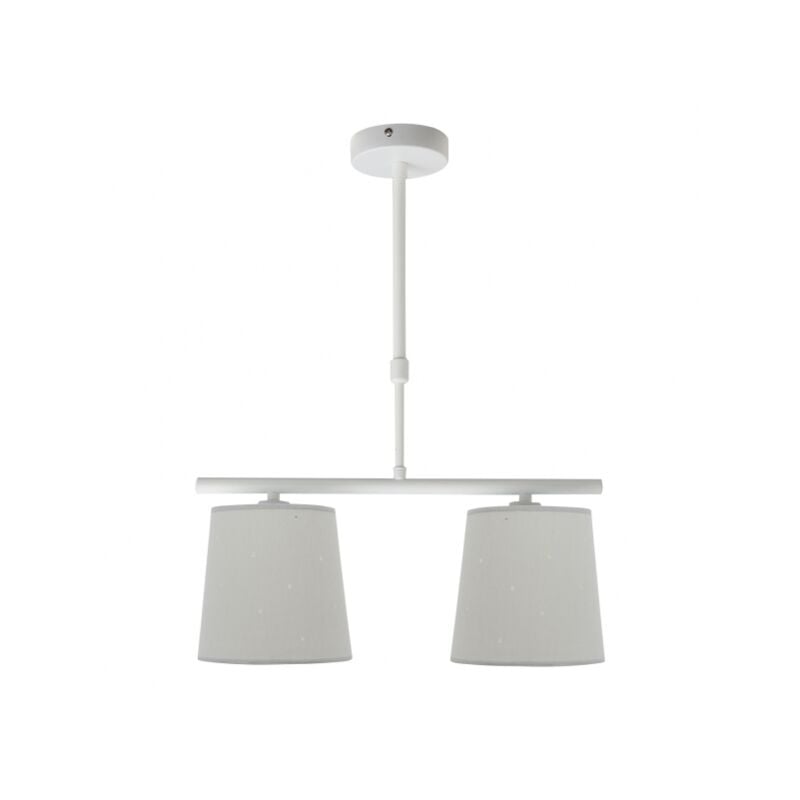 foto del prodotto lampada coscienza 2xe14 grigio regx39x16 cm