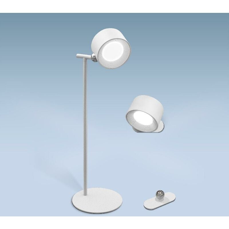 foto del prodotto lampada d arredo pixel ricaricabile bianco 1.80w 4000k 180lm pxlbi 013840 century