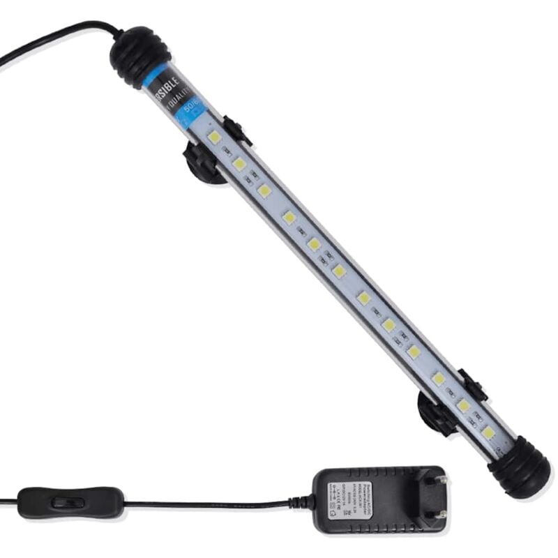 foto del prodotto lampada da acquario a led 28 cm bianca