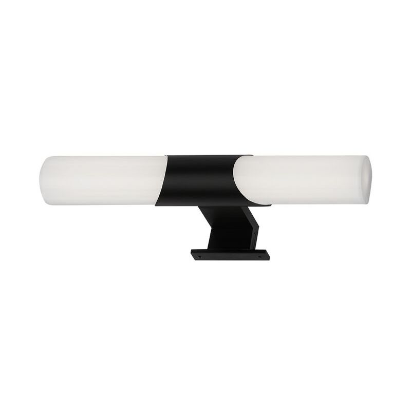 foto del prodotto lampada da bagno a led, nera, led 7w