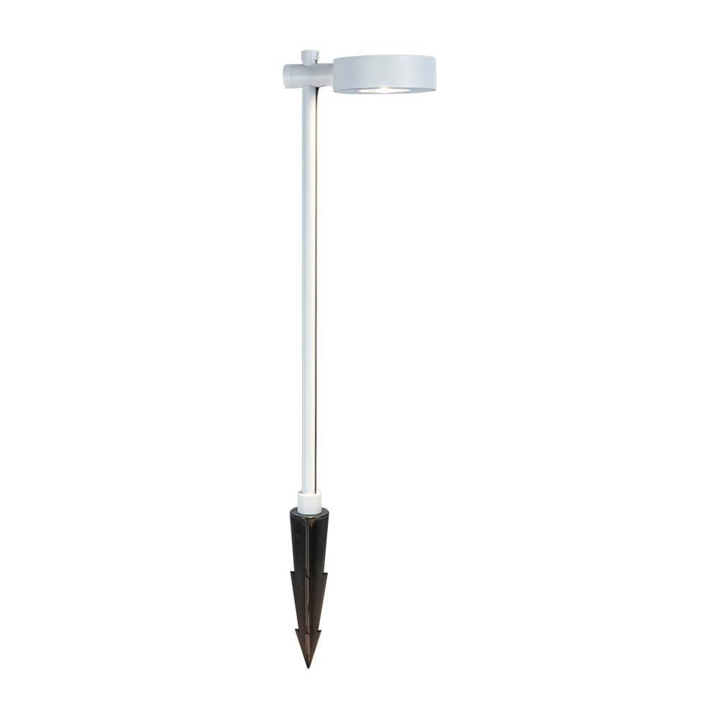 foto del prodotto lampada da bollard a led da 7w body white body 3000k ip54