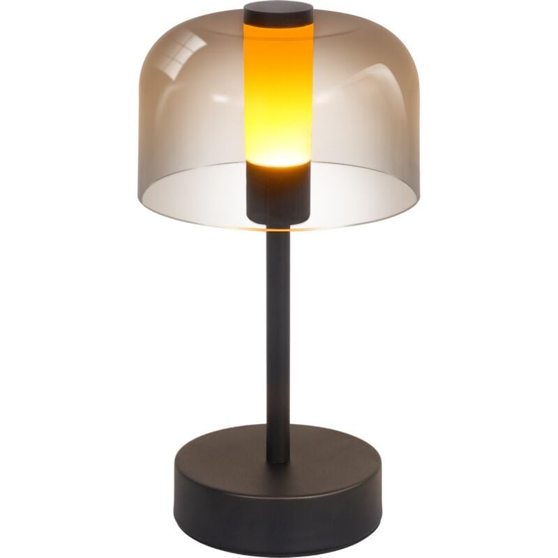 foto del prodotto lampada da comodino a led con batteria lampada da tavolo dimmerabile wireless 1800k 6500k , ricaricabile tramite usb c, controllo touch con